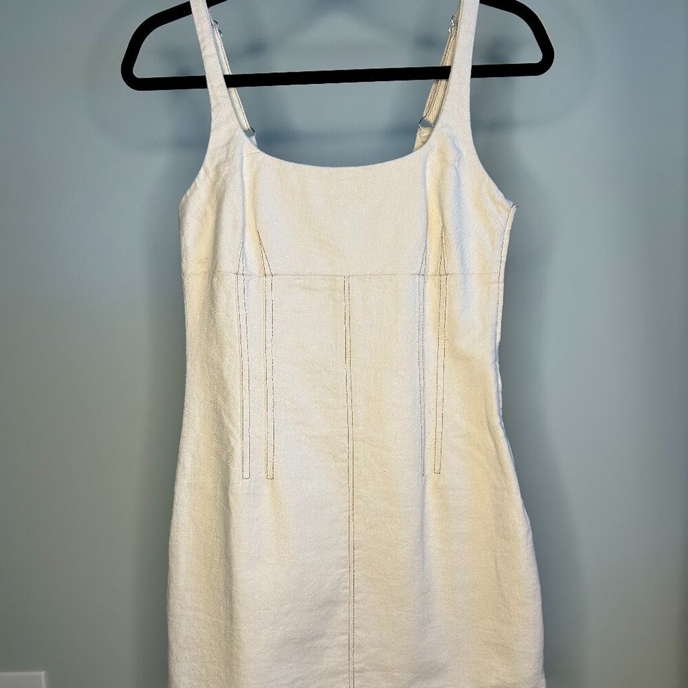 Urban Outfitters Beige Denim BDG Mini Dress